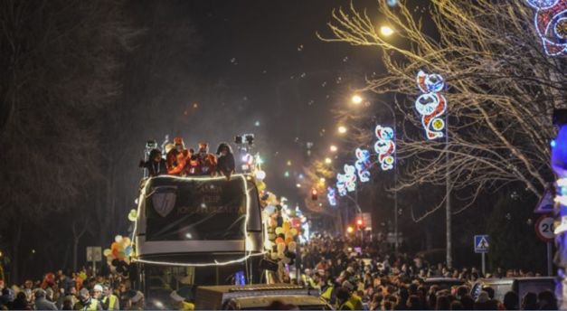 Momento estelar de la llegada al tramo final