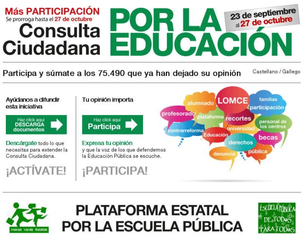 Consulta ciudadana por la educación pública