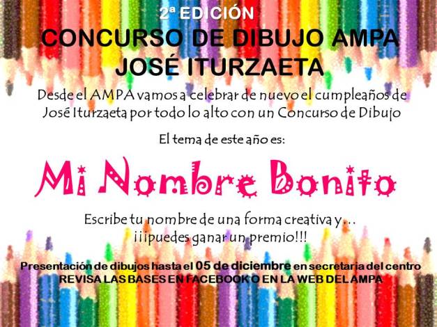 Cartel concurso dibujo 2014